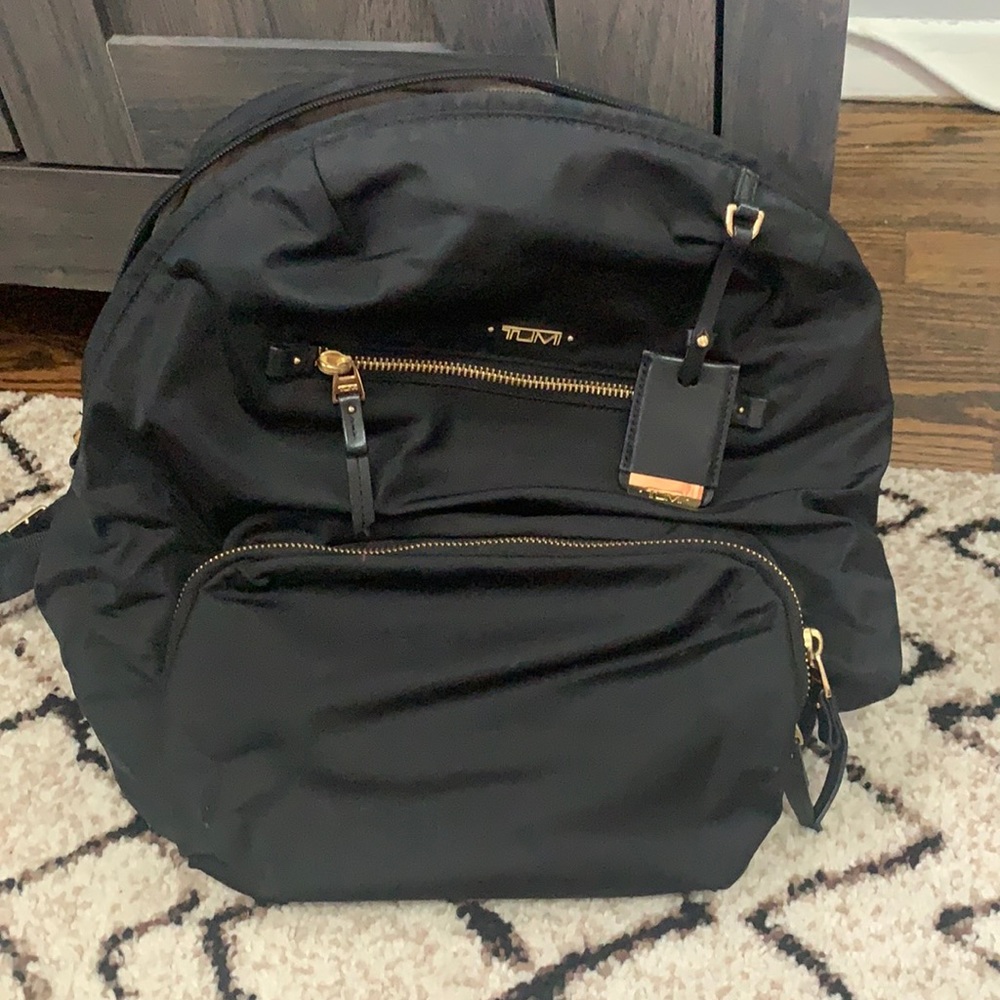 Black TUMI backpack